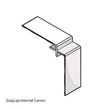 james hardie 9mm aluminium internal corner 3000mm